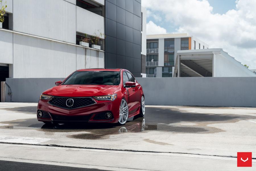  Acura TLX A-Spec on Vossen Wheels (CV10) 2019 года  (фото 3 из 19)
